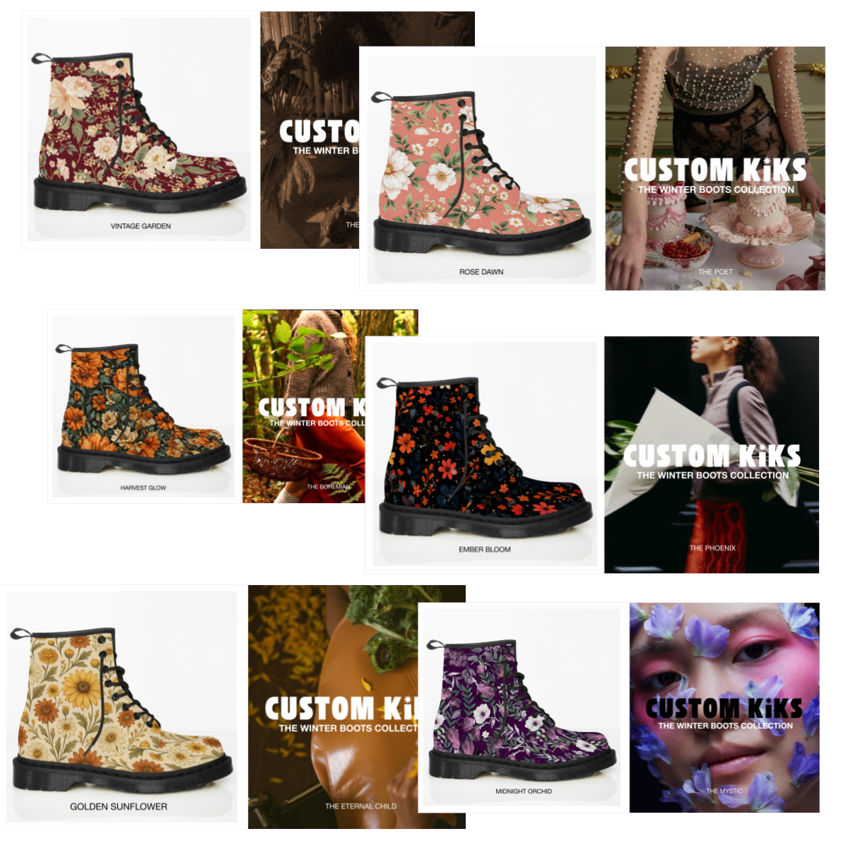 THE WINTER BOOTS COLLECTION: STORIES WE STEP INTO