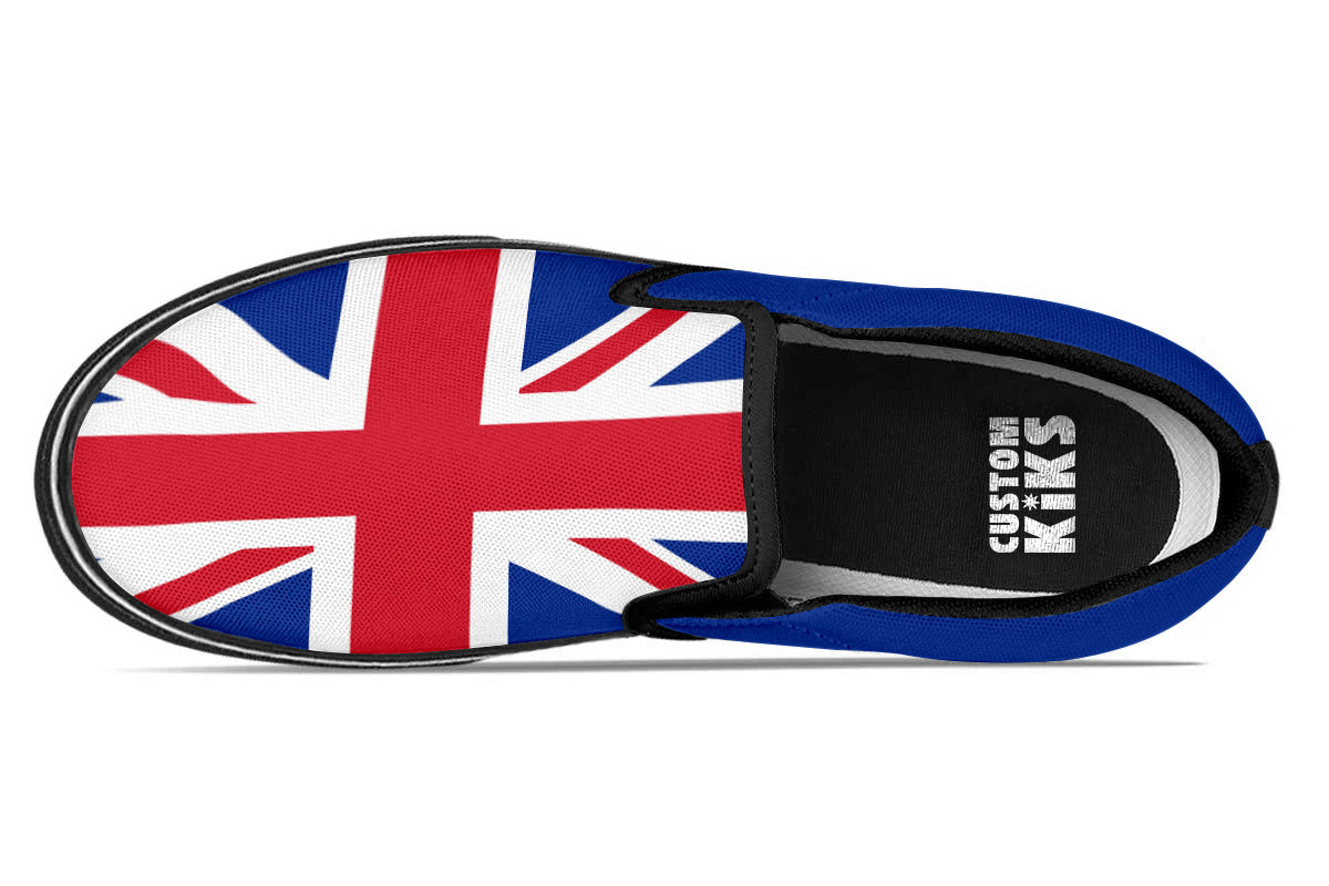 Union Jack Slip Ons