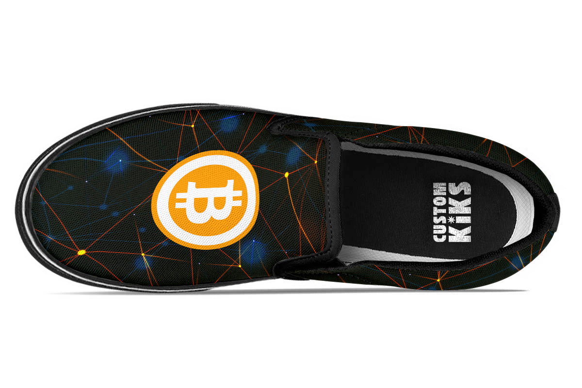 Bitcoin Slip Ons
