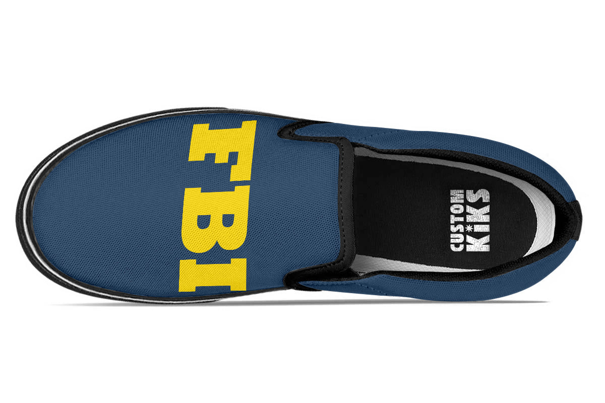 FBI Slip Ons