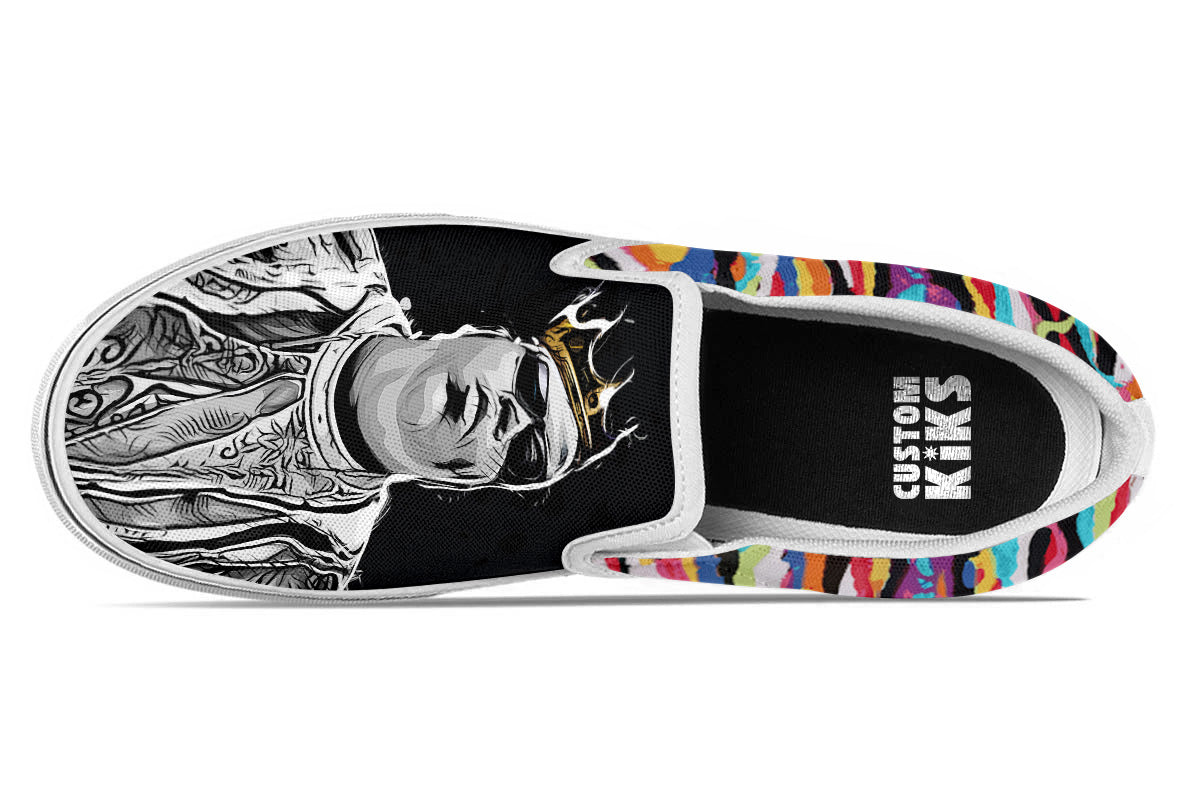 BIGGIE SMALLS SLIP ONS