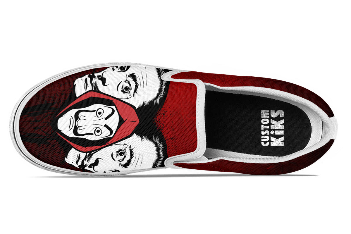 Salvador Dali Slip Ons