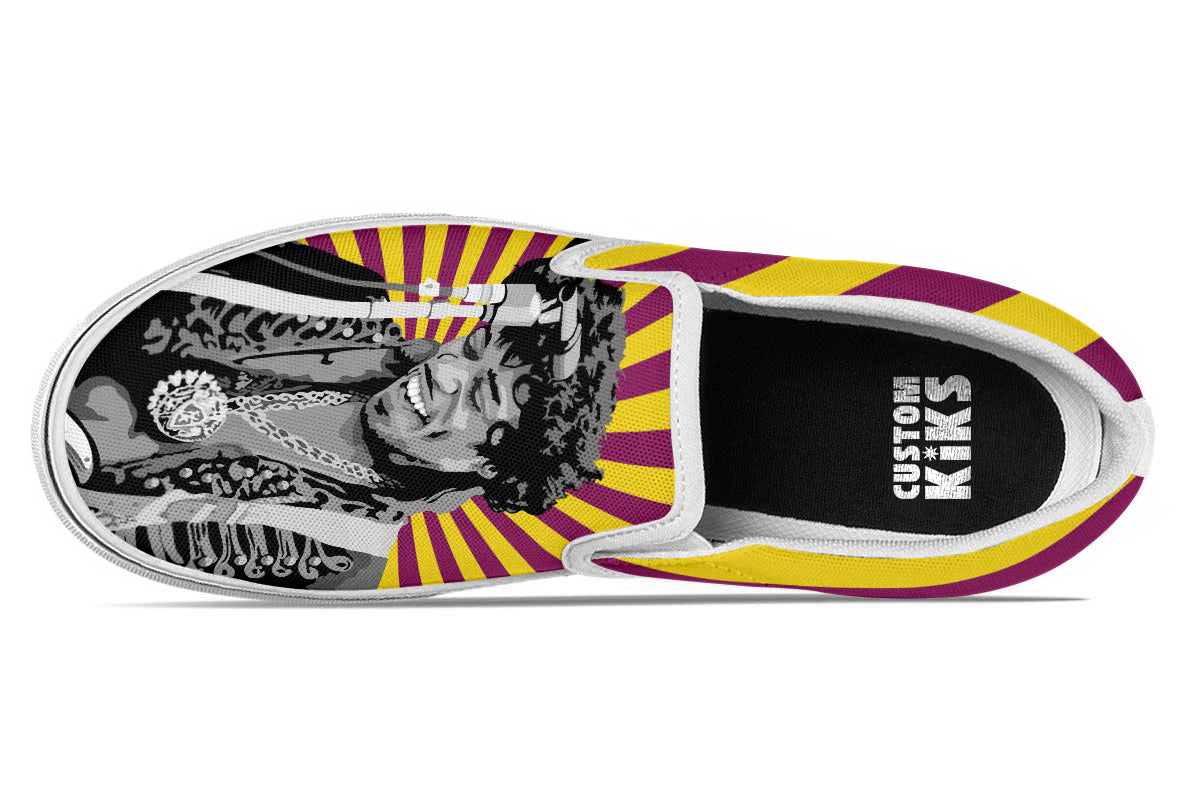 Jimi Hendrix Slip Ons