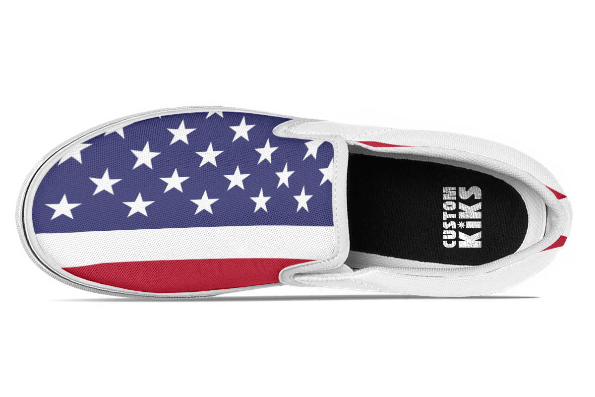 USA SLIP ONS