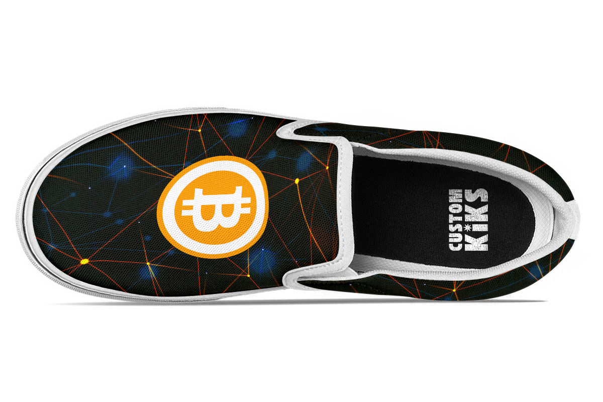 Bitcoin Slip Ons