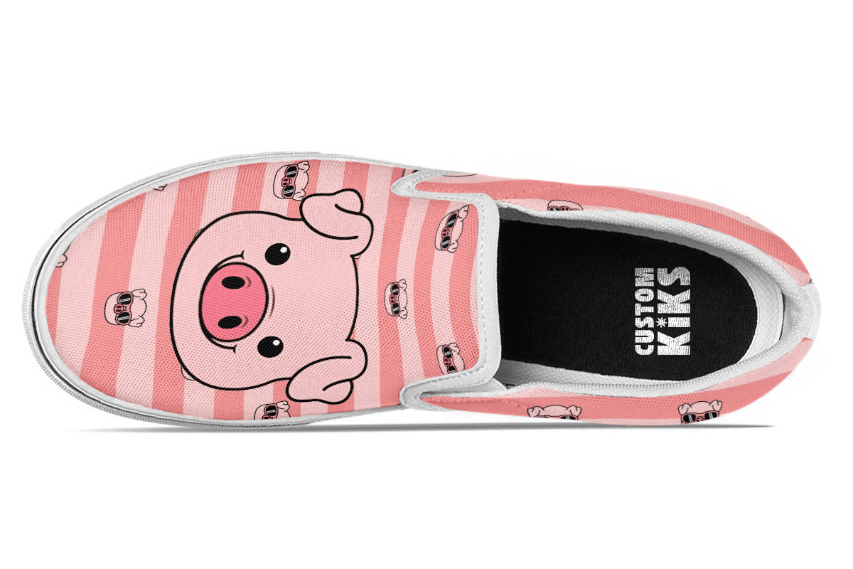Piggy Doodle Slip Ons