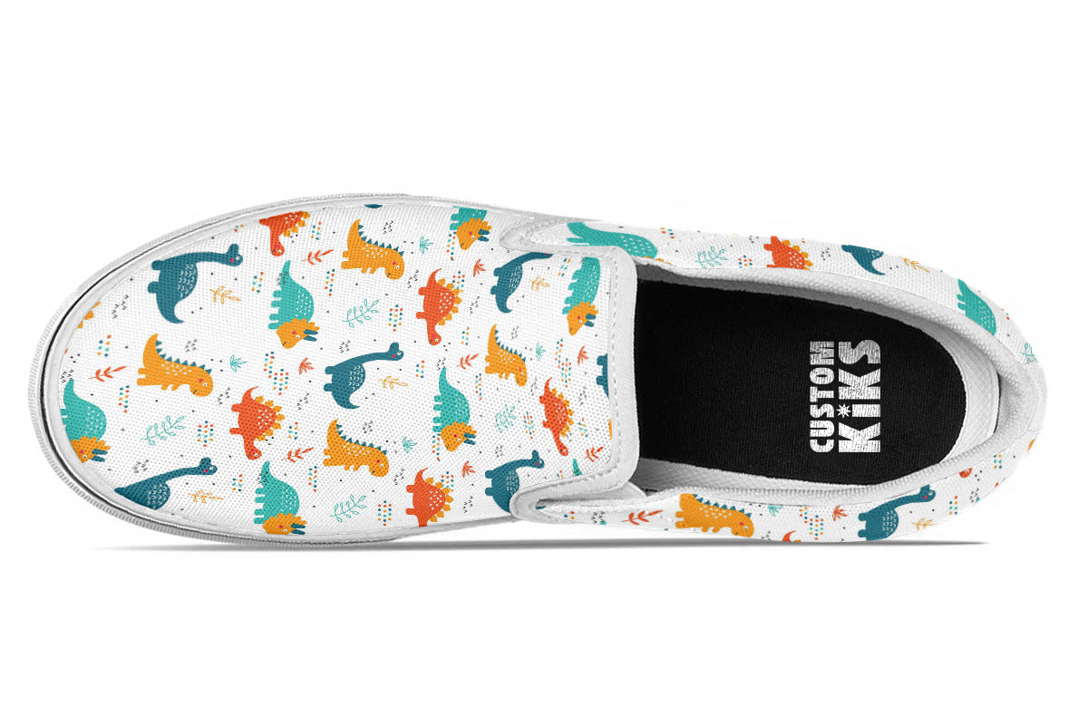 Dinosaur Slip Ons