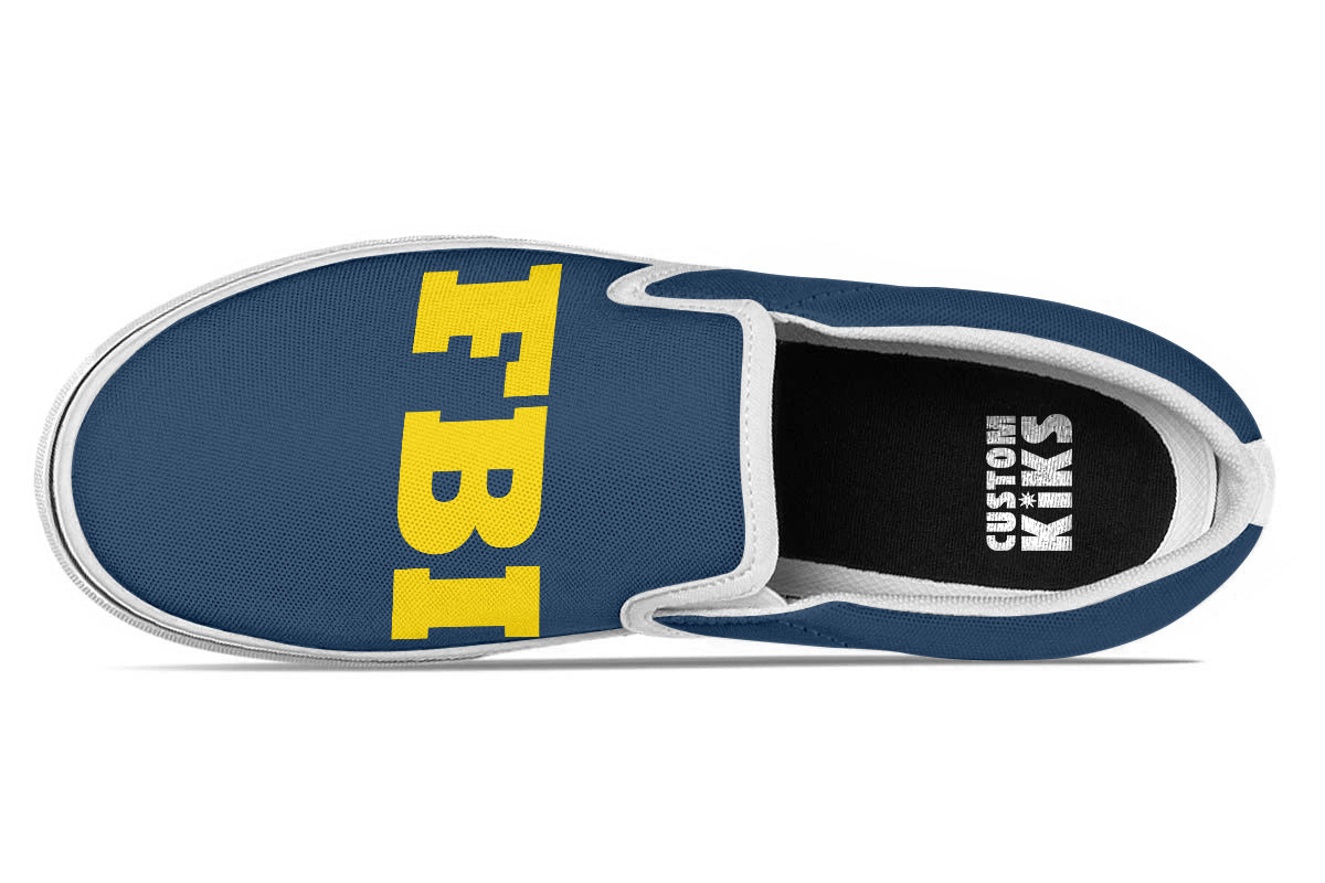 FBI Slip Ons