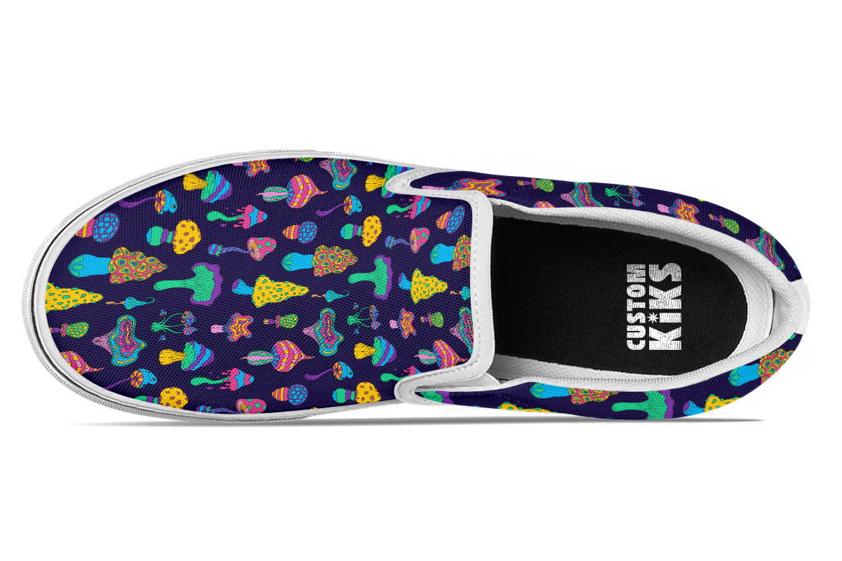 MUSHROOM MAGIC SLIP ONS