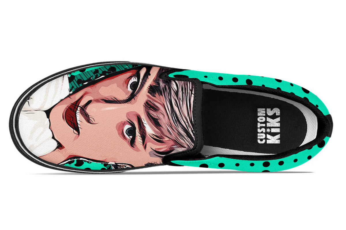 Audrey Hepburn Slip Ons