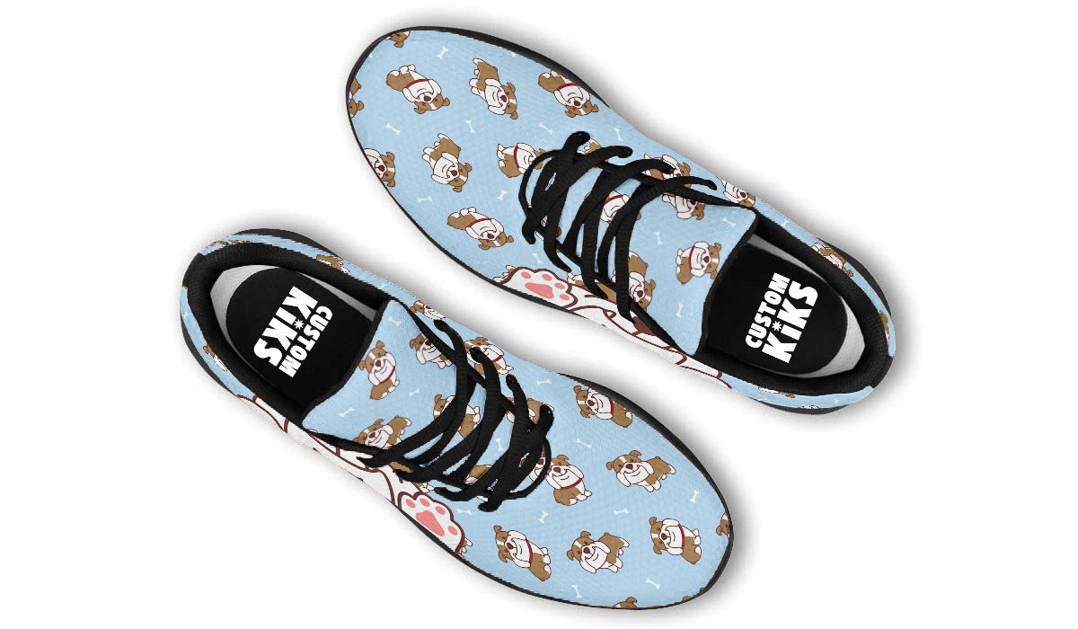 English Bulldog Doodle Shoes