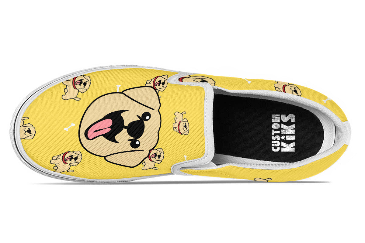 Labrador Doodle Slip Ons