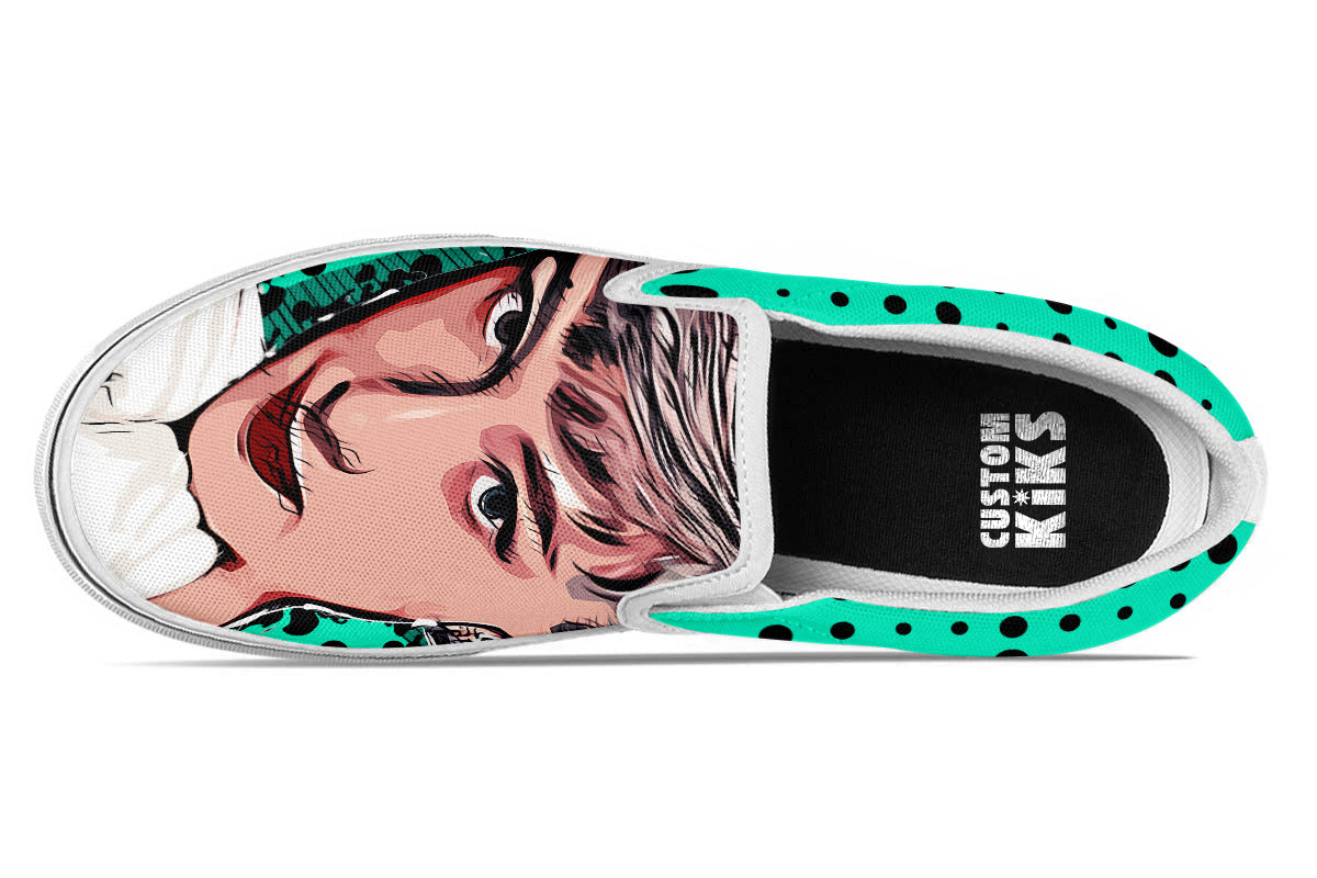 Audrey Hepburn Slip Ons