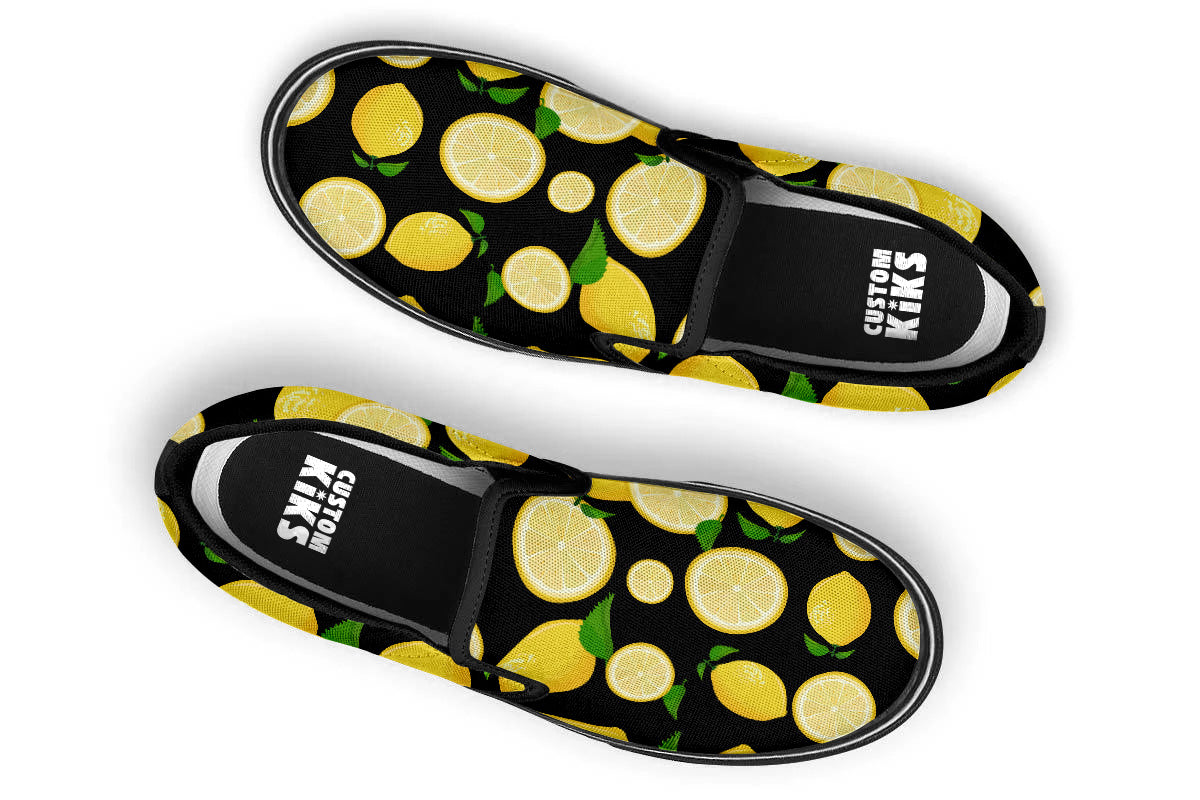 Lemon Slip Ons