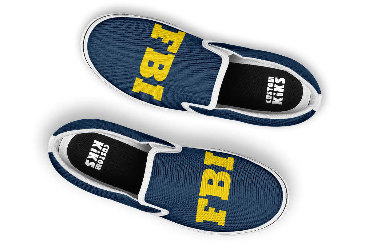 FBI Slip Ons