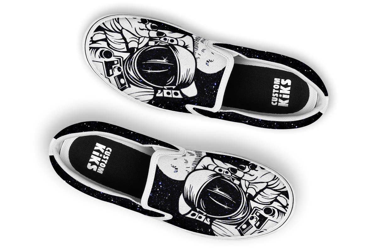 ASTRONAUT SLIP ONS
