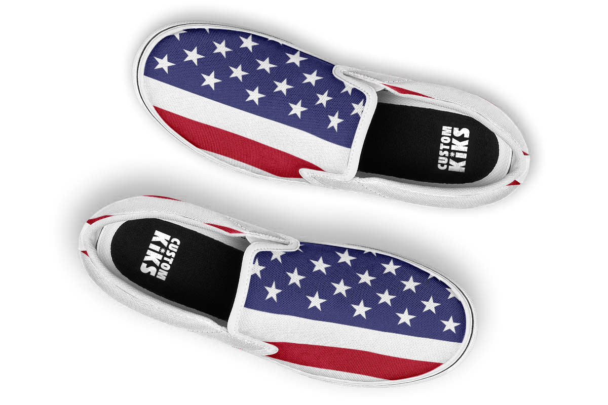 USA SLIP ONS