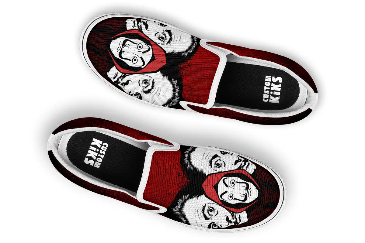 Salvador Dali Slip Ons
