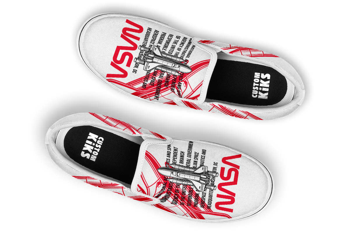NASA 2 Slip Ons