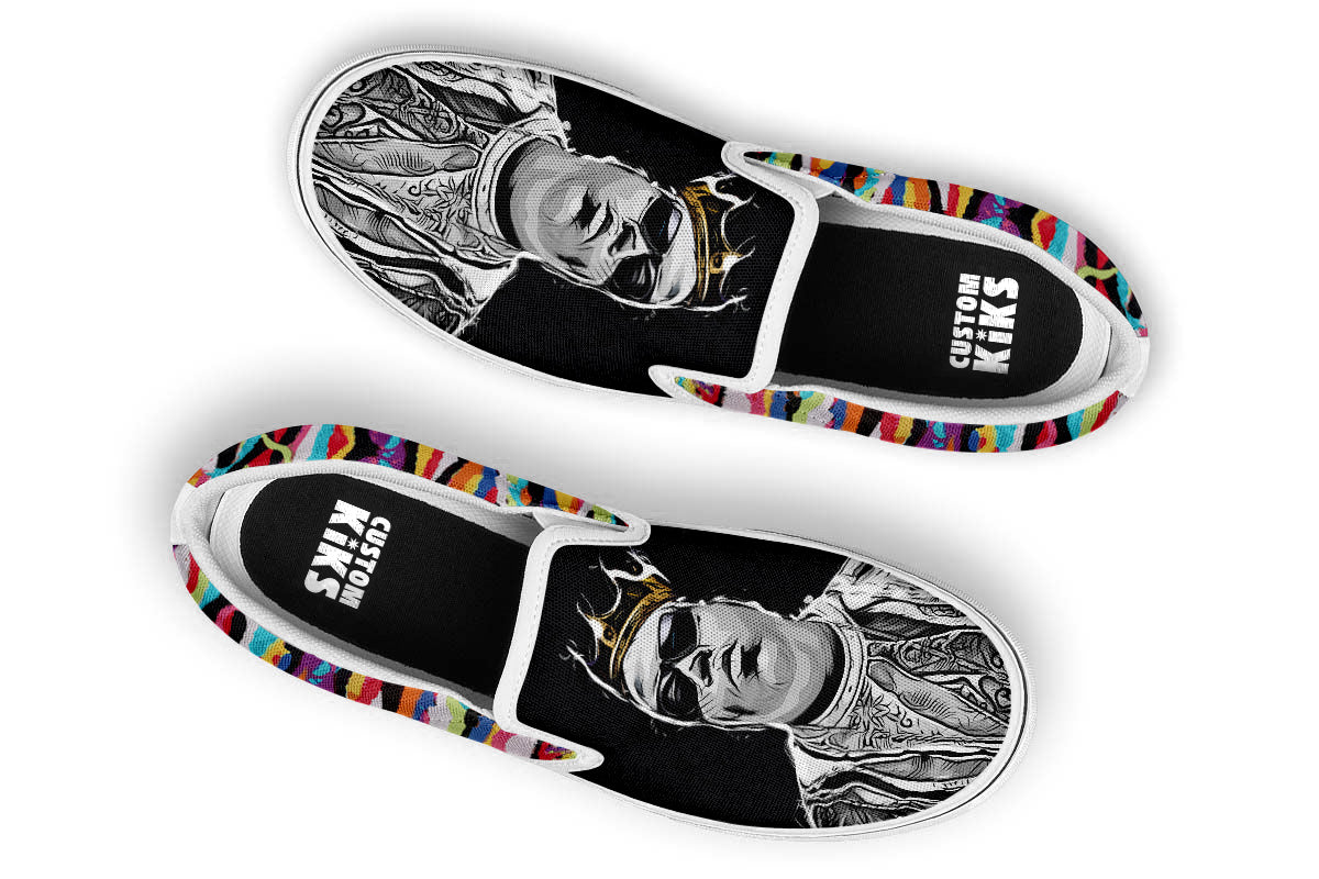 BIGGIE SMALLS SLIP ONS