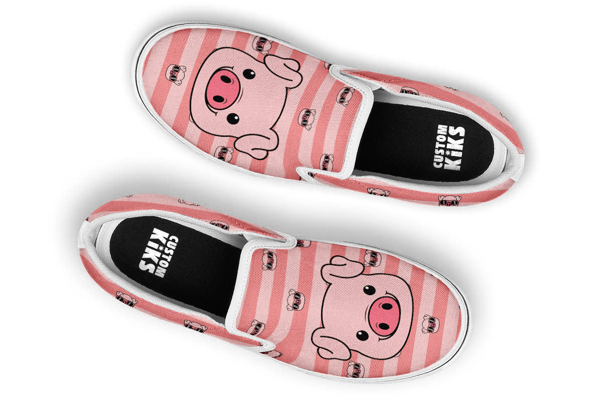 Piggy Doodle Slip Ons