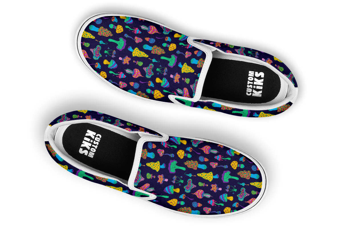 MUSHROOM MAGIC SLIP ONS