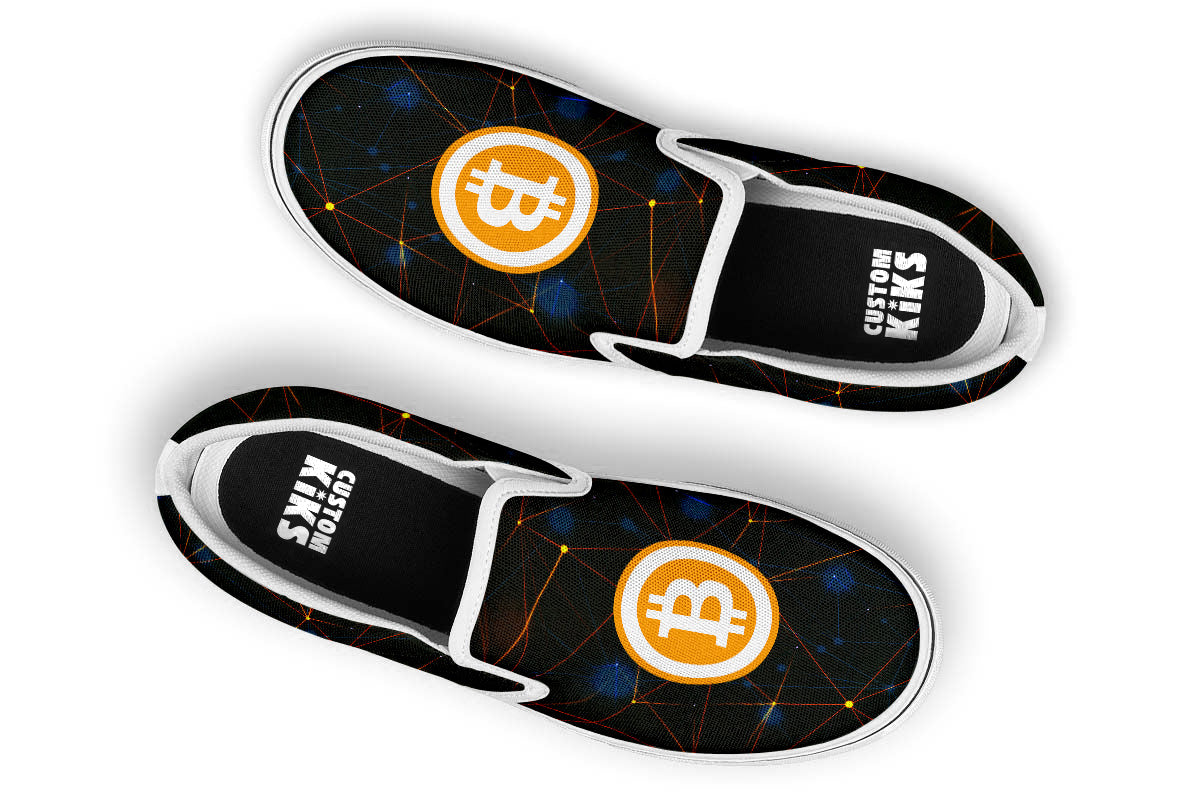 Bitcoin Slip Ons