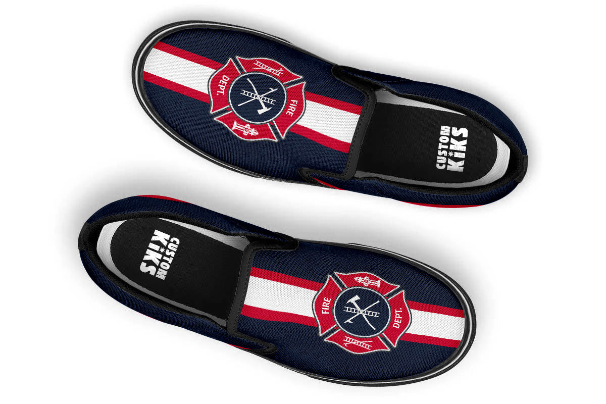 Firefighter Slip Ons