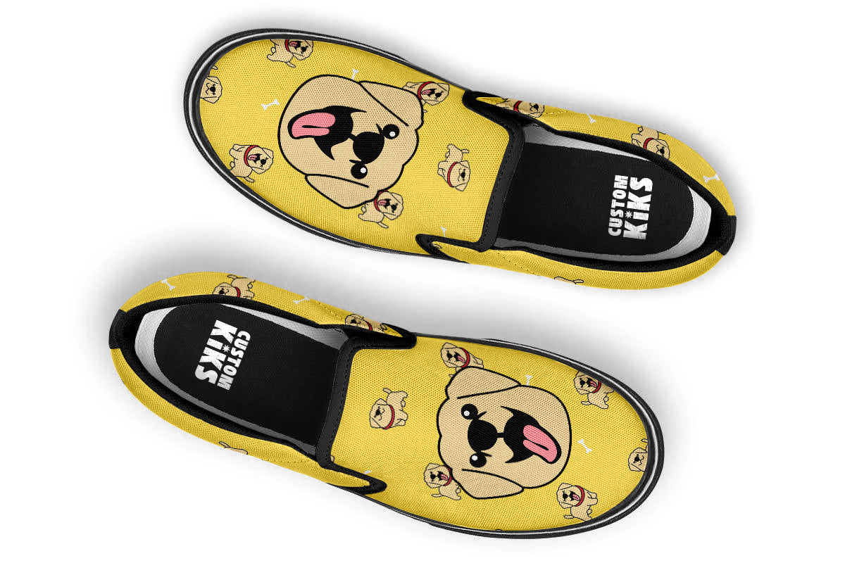 Labrador Doodle Slip Ons