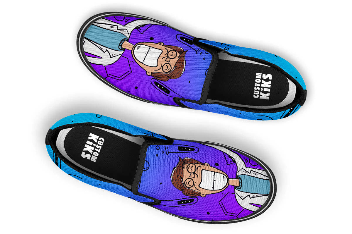Chemist Slip Ons
