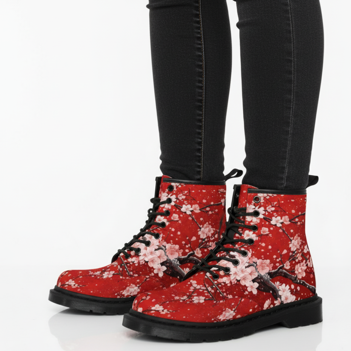 CRIMSON PETALS BOOTS