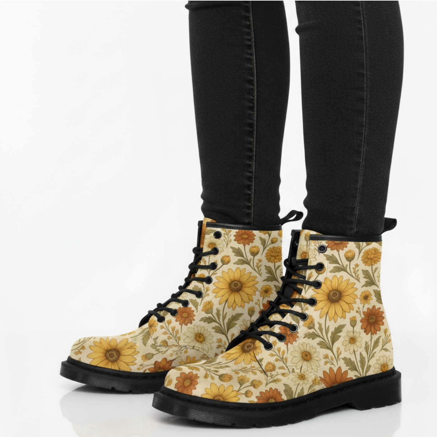 GOLDEN SUNFLOWER BOOTS