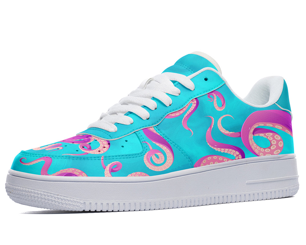 Octopus Sneakers: Octopus Pattern Court Sneakers