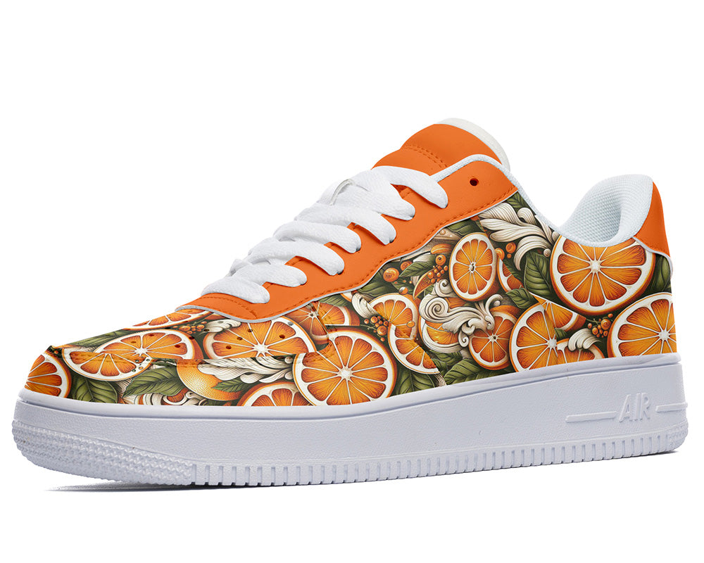 ORANGE FRUIT SNEAKERS