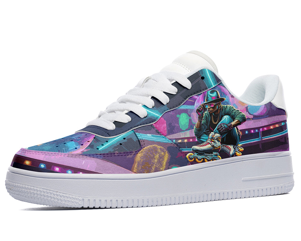 Rollerblade Sneakers: Rollerblading Illustration Court Sneakers