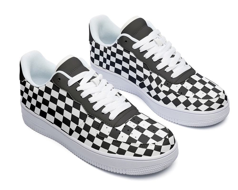 Checkered Sneakers