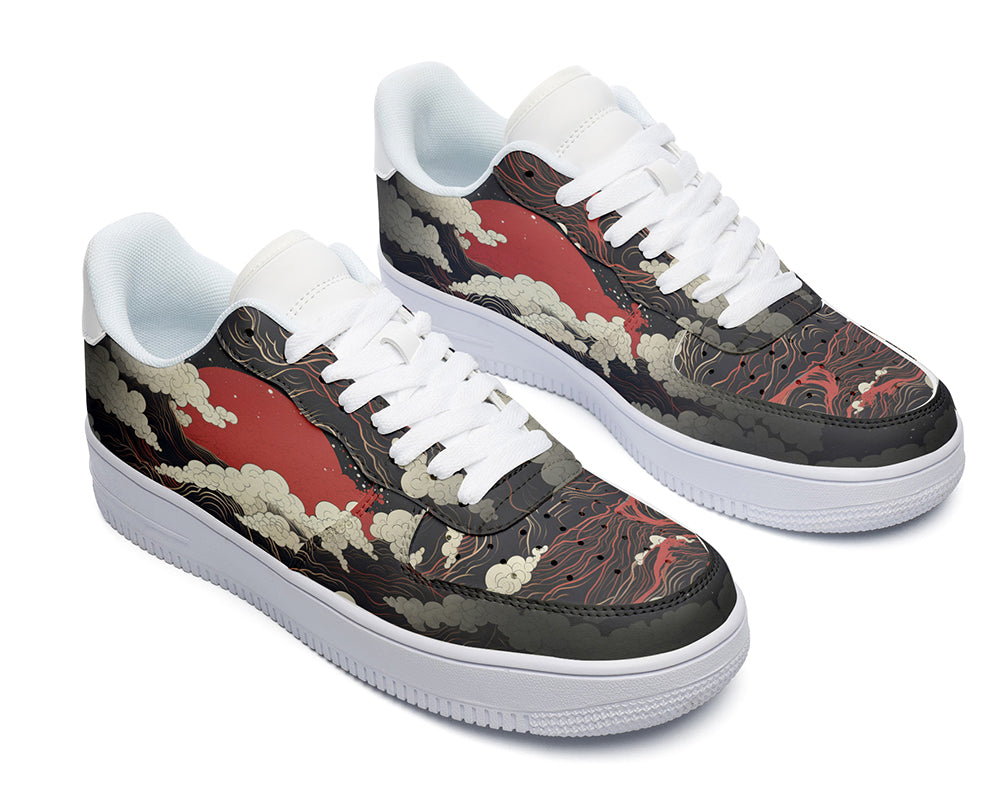 Crimson Moon Sneakers