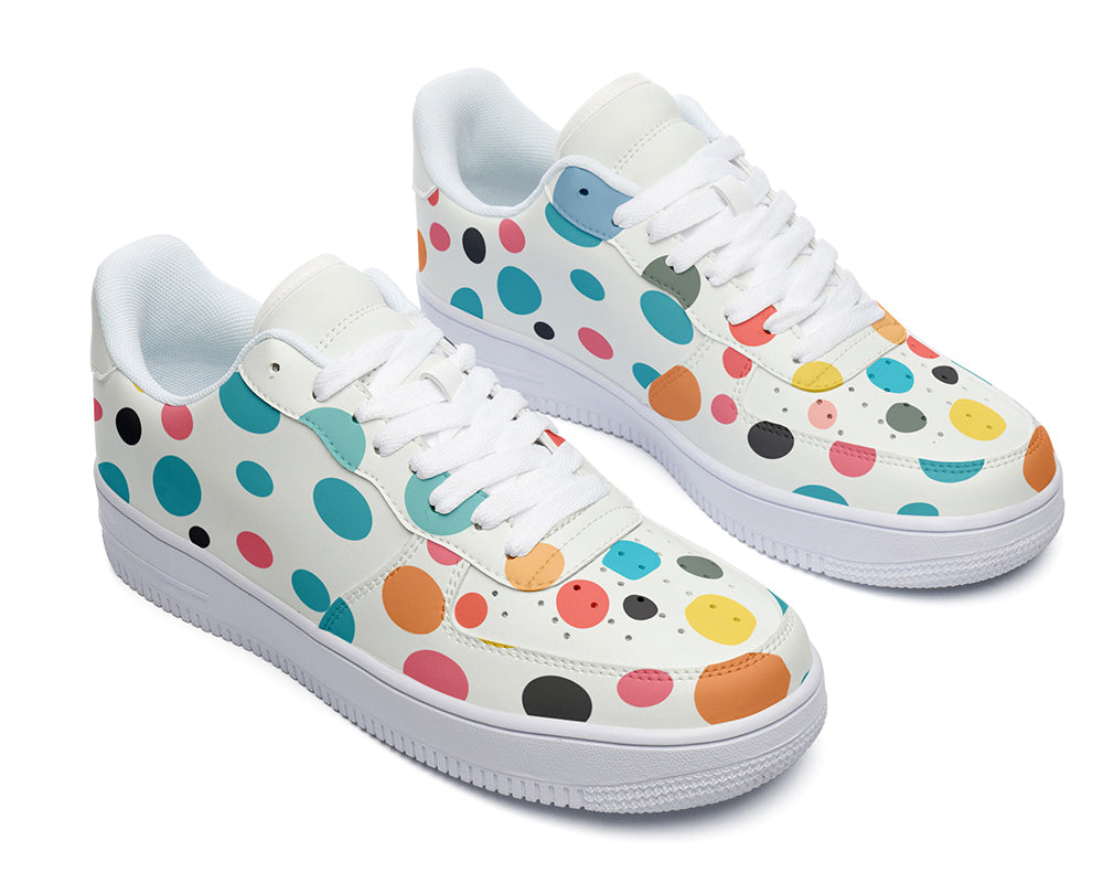 MULTICOLOR POLKA DOTS SNEAKERS