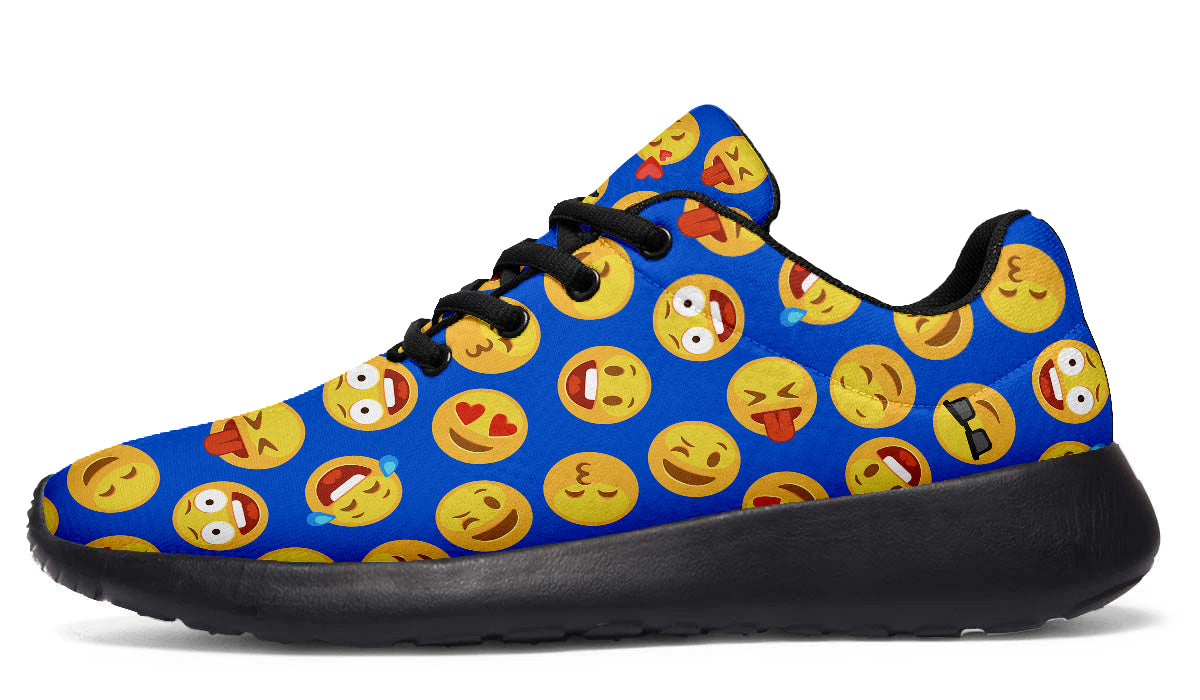Emoji Sneakers: Emoji Pattern Sport Shoes