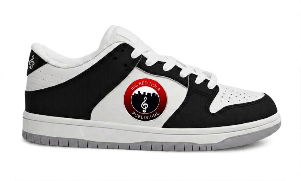 Big Red Nola Publishing Low Court Sneakers