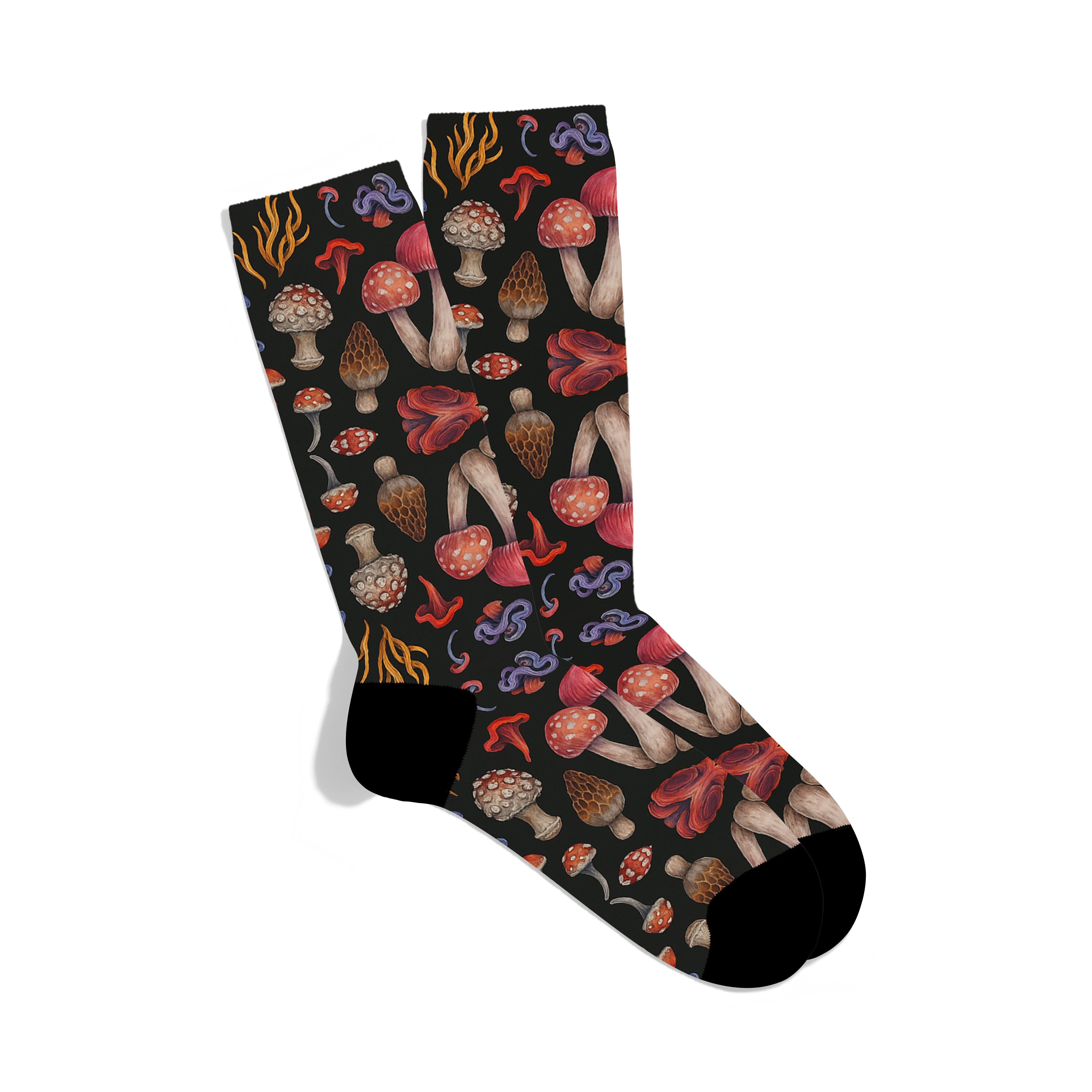 Woodland Mushroom Socks