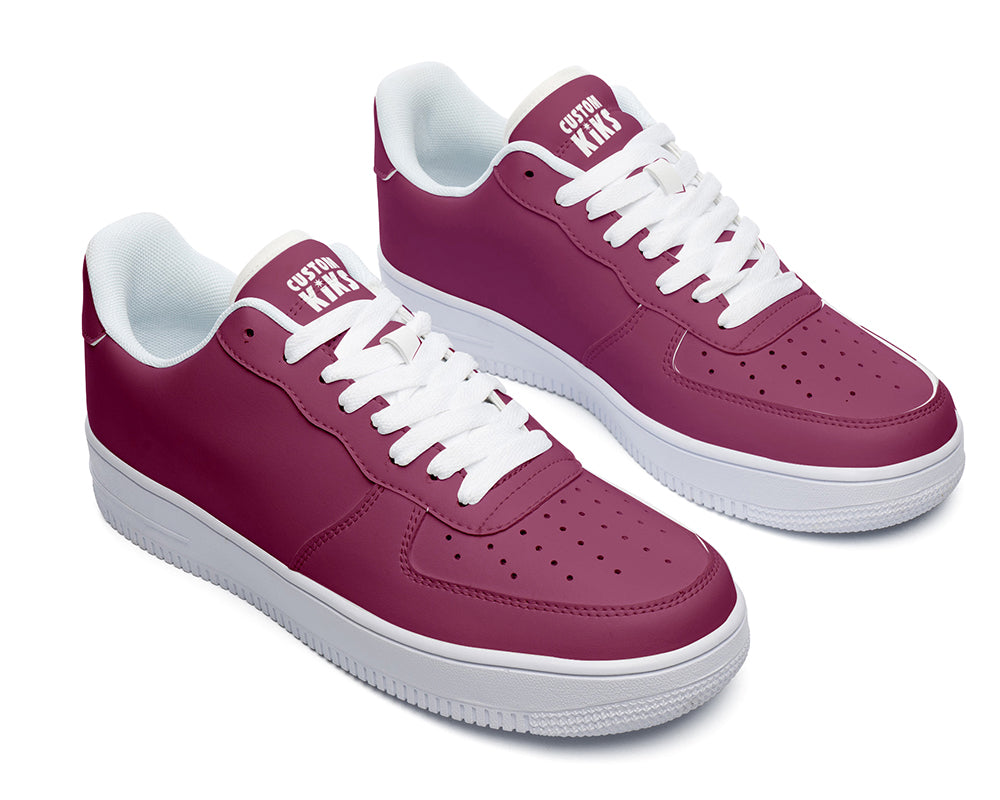 Mulberry Sneakers: Solid Mulberry Court Sneakers