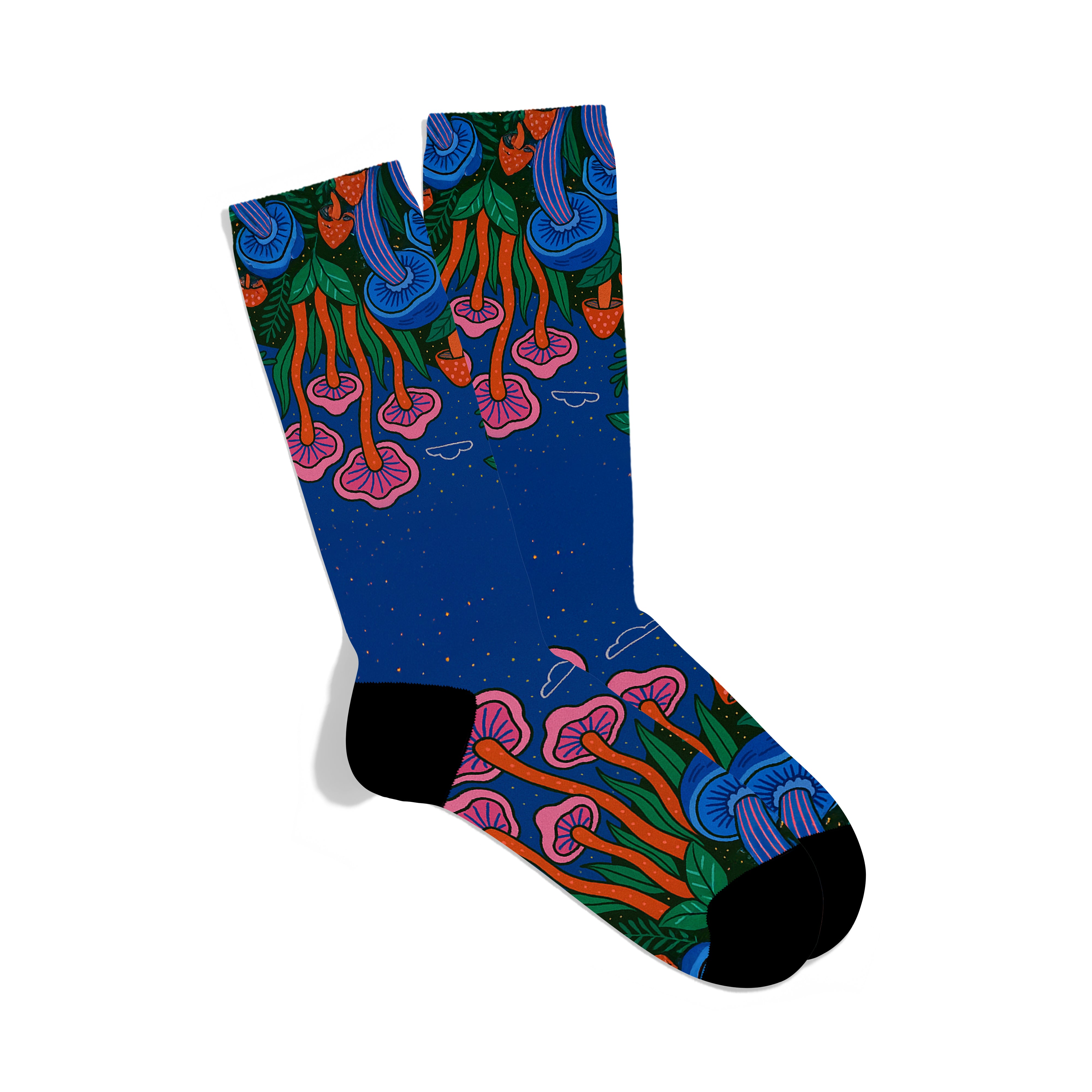 Fantasy Mushroom Socks