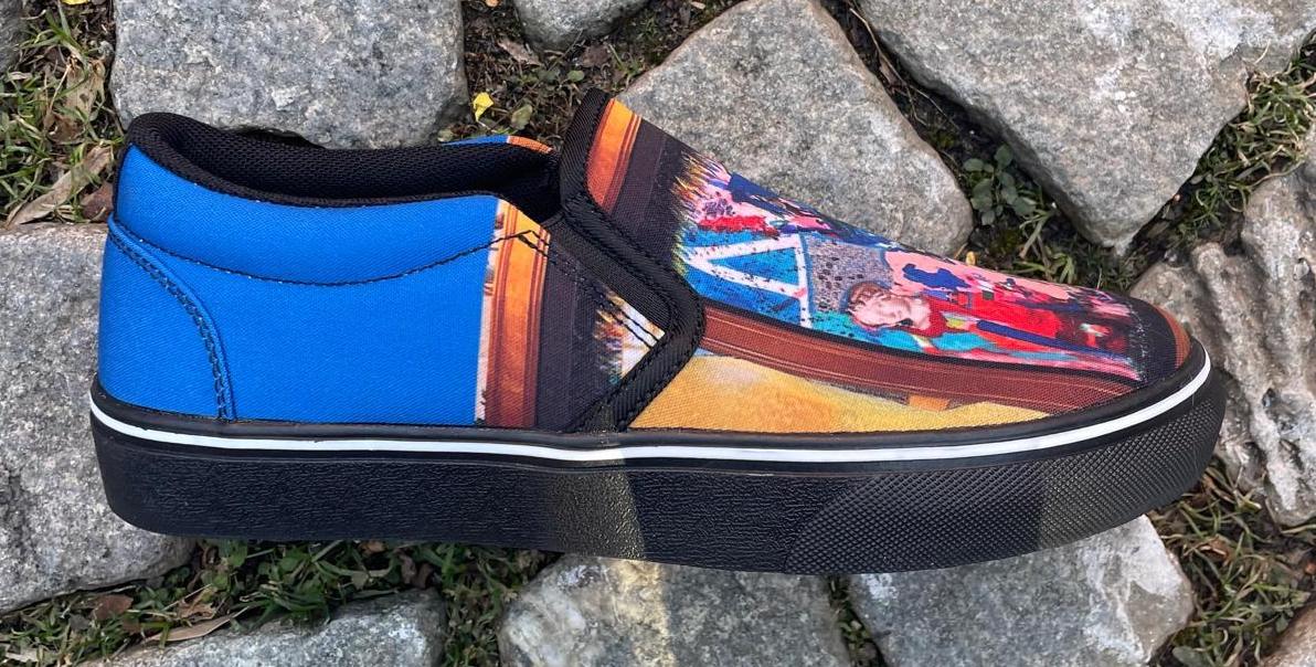 Design Your Own - Slip Ons Black