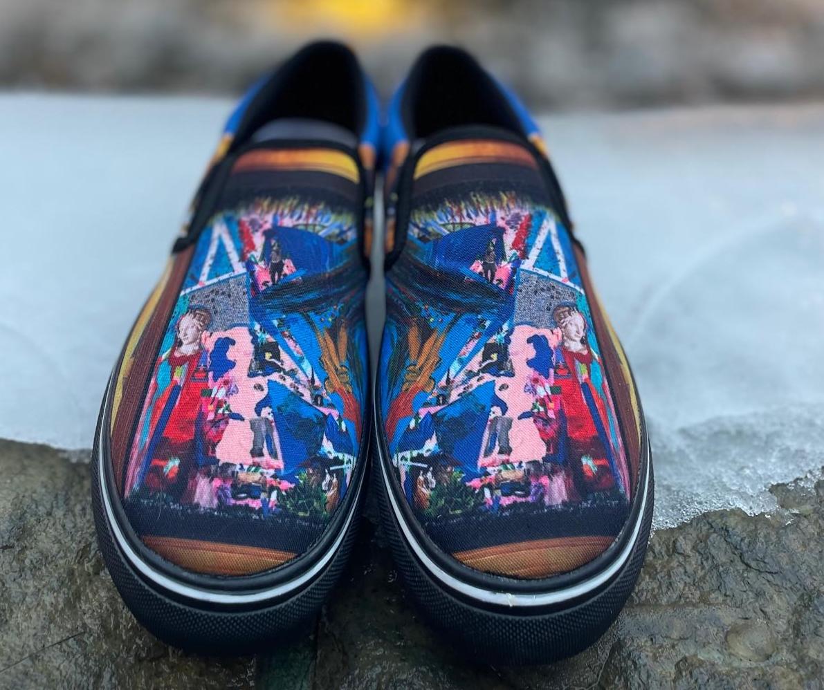 Design Your Own - Slip Ons Black