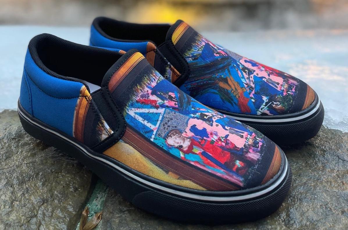 Design Your Own - Slip Ons Black