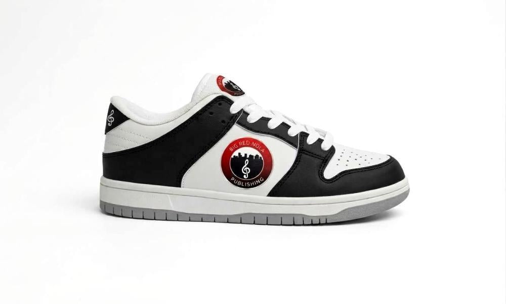 Big Red NOLA Publishing Low Court Sneakers