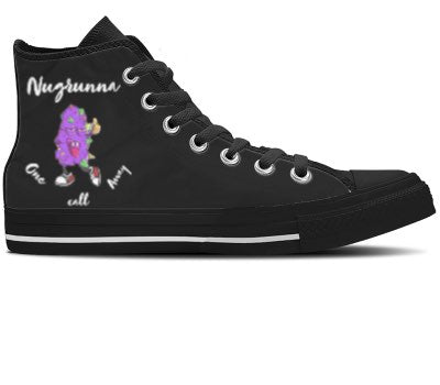 Design Your Own - Black High Tops