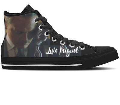 Design Your Own - Black High Tops