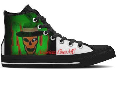 Design Your Own - Black High Tops